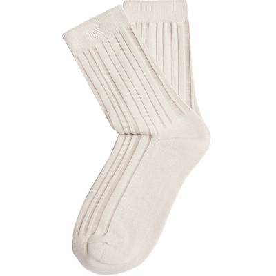 ONLY字母刺绣中筒袜子