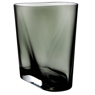 土耳其NUDE努德INCA印加烟灰色玻璃花瓶典雅简约北欧花器不含花卉