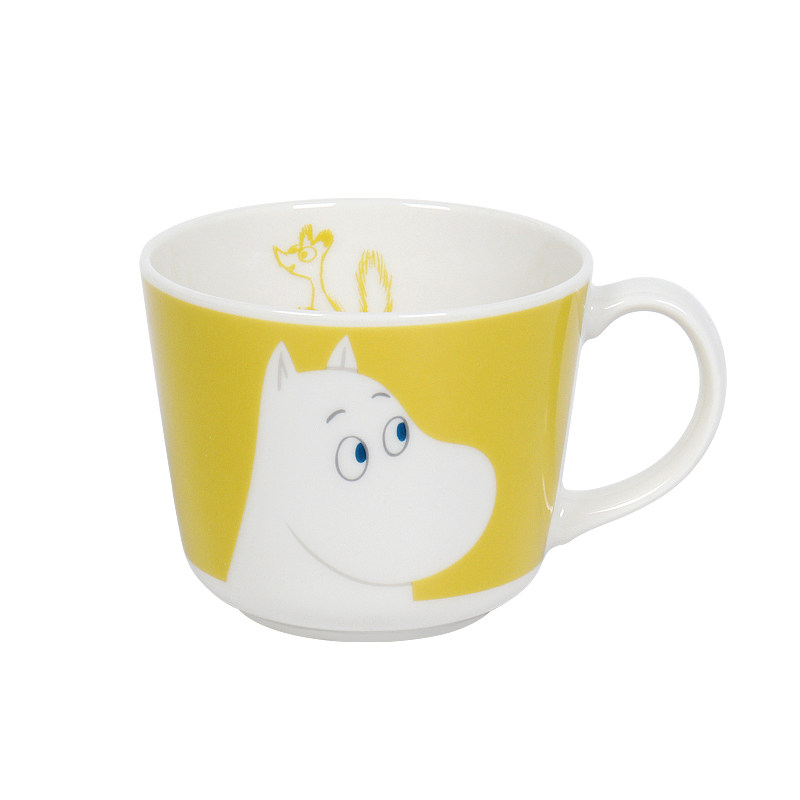 Cola Bebe日本进口姆明亚美树精陶瓷杯餐碗沙拉碗平盘Moomin餐具