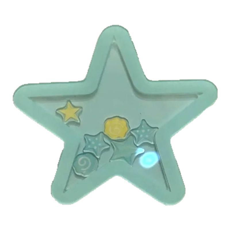 春日限定小众薄荷绿星星摇摇乐手手机支架/手机座
