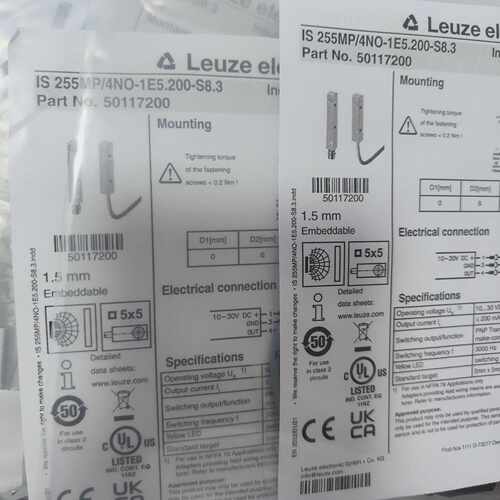 【请询价】劳易测Leuze IS 255MP/4NO-1E5.200-