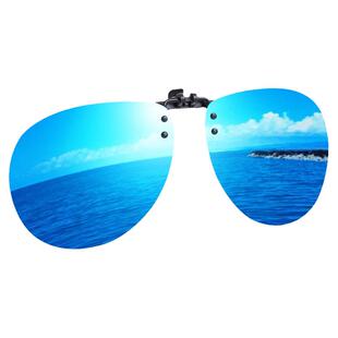 爆款男女士夹片式太阳镜近视眼镜变色墨镜蛤蟆偏光镜日夜两用夹片