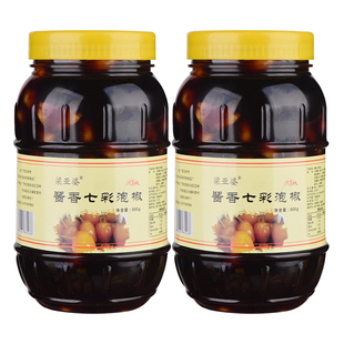 广西七彩泡椒腌制灯笼椒五色椒酱香正宗新鲜香脆蒜香泡椒下饭咸菜