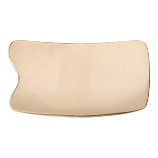 纯黄铜方形刮痧板家用身体背部腿部脖子颈椎专用全身通用按摩铜板