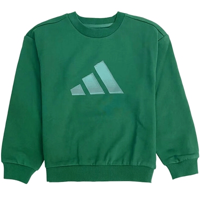 Adidas阿迪达斯男大童新款时尚长袖圆领休闲舒适运动卫衣KS0645