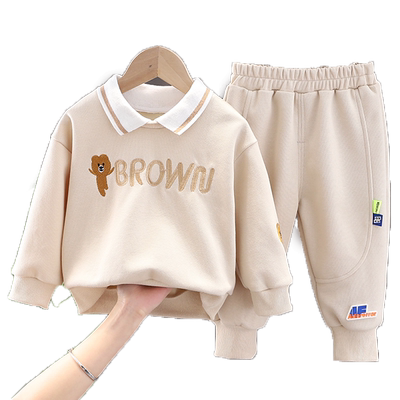 童装卫衣儿童两件套春秋