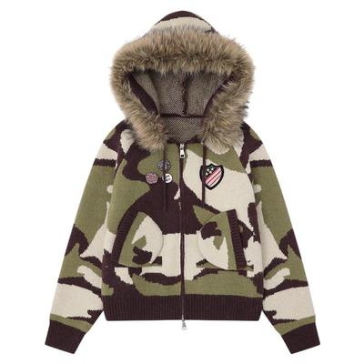 云起时分针织衫毛衣外套女潮