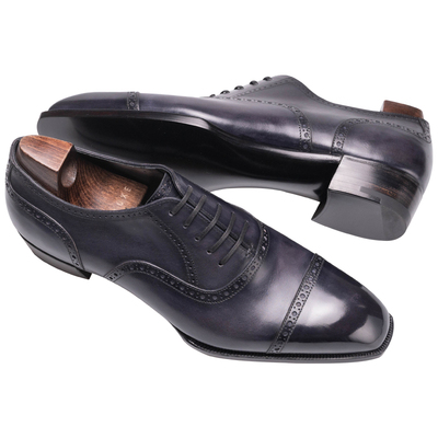 OctTenth手工固特异布洛克皮鞋