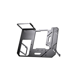 Bykski 立卧两用双360冷排 开放式水冷机箱 全铝机箱支架 diy展示