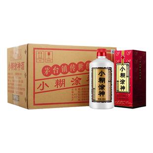 【普神】小糊涂神52度500ml*6瓶 纯粮食浓香白酒礼盒装官方正品