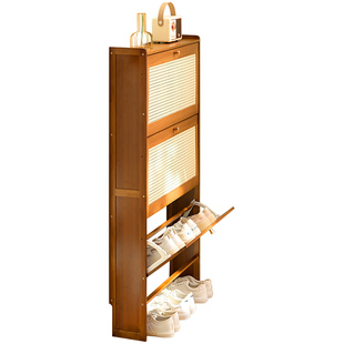 超薄鞋柜家用门口翻斗鞋架子大容量入户门玄关省空间收纳神器简易