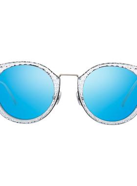 海伦凯勒太阳镜女 正品偏光镜圆脸大脸墨镜明星同款防紫外线H8628