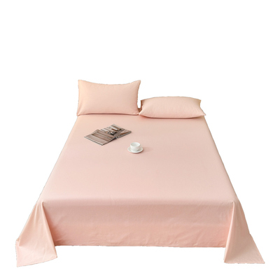 A类加厚纯棉磨毛床单单件100