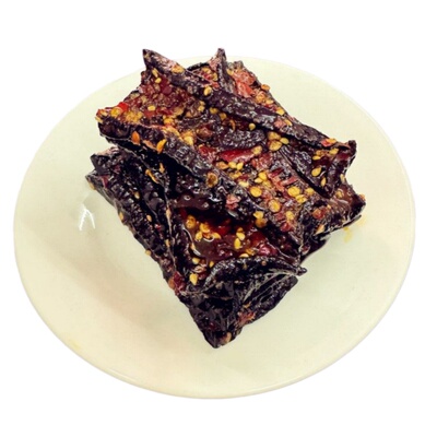 湖南新化手工麻辣黑豆干即食