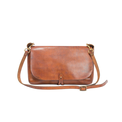 官方代理日本真皮复古斜挎包