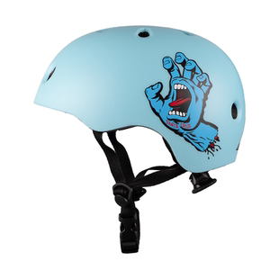 美国Santa Cruz联名Bullet头盔青少年专用陆冲滑板轮滑初学者护具