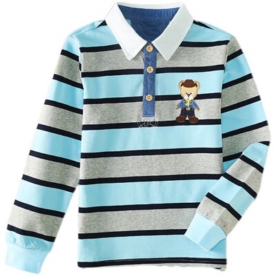 男童打底衫秋季纯棉长袖t恤