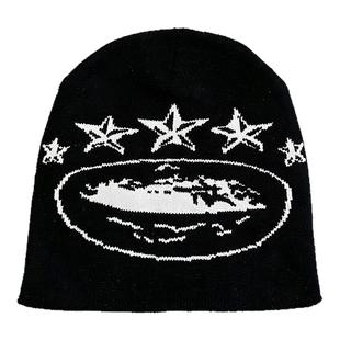 nojob vintage古着「恶魔岛游轮」Opium风格冷帽美式复古针织帽潮