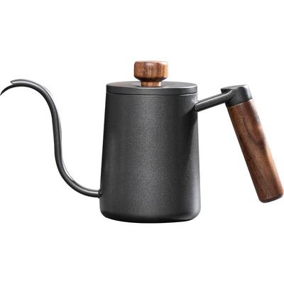 yeffac手冲咖啡壶胡桃木柄