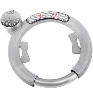 自行车固定锁防盗锁加粗钢管锁老式单车折叠车马蹄锁蟹钳锁弹簧锁