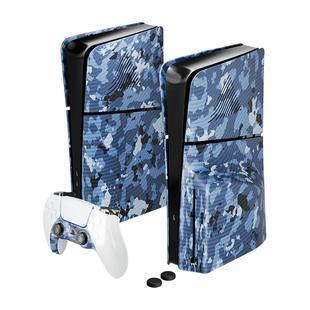 HONCAM PS5 slim主机壳面盖面板外壳散热替换黑色改装侧板适用于索尼 PS5 PlayStation 5配件光驱版数码版