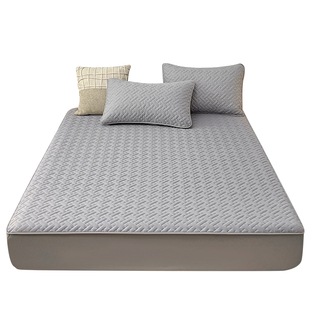 新款四季通用纯棉床笠夹棉床罩单件防滑全包床垫保护罩防尘床垫套