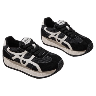 星期六阿甘鞋女款鞋子2025秋冬女鞋新款软底运动德训鞋百搭休闲鞋