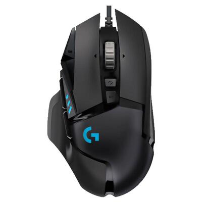 罗技G502HERO主宰者有线游戏鼠标毒液耿鬼防滑贴机械电竞台式电脑