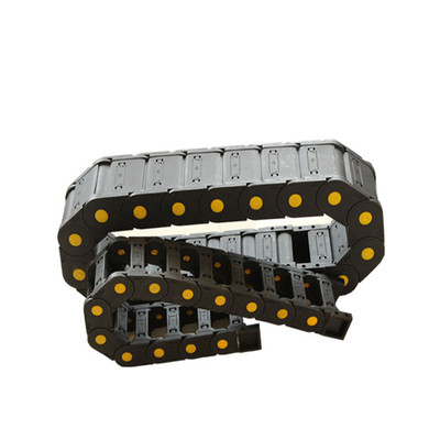 坦克链条全封闭桥式尼龙增强拖链