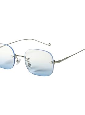 无框设计渐变色清凉配色太阳眼镜