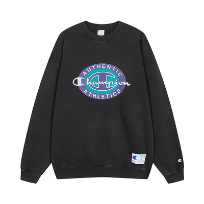 Champion冠军休闲圆领套头卫衣男