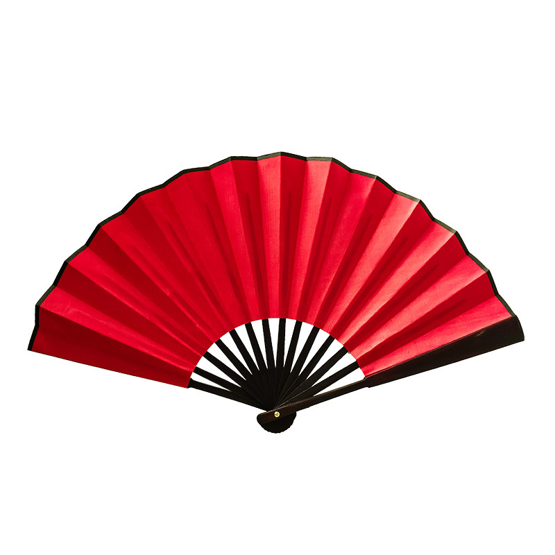寄明月扇子SING同款搭配寄明月舞蹈衣服的扇子红白色双面可转折扇