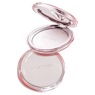 Mistine蜜丝婷4k粉饼定补妆持久控油干皮不脱妆有色蜜粉饼紫正品