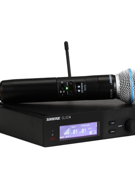 SHURE舒尔SLXD24 BETA58A SM58数字无线麦克风话筒舞台演出直播