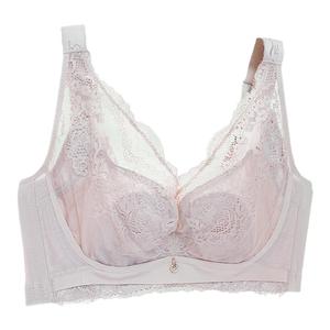 戴芝蒂聚拢集中收副乳软钢圈调整型内衣薄杯CDE大胸显小94957