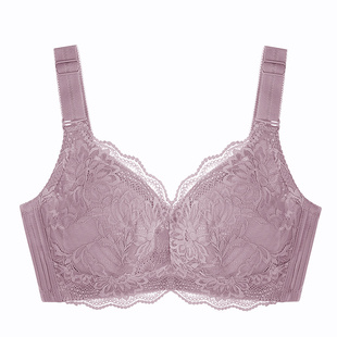 戴歌华内衣女大胸显小胸薄款文胸聚拢全罩杯收副乳无钢圈正品胸罩