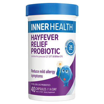 澳洲进口innerhealth官方舒鼻塞缓解大人副干酪乳杆菌鼻子益生菌