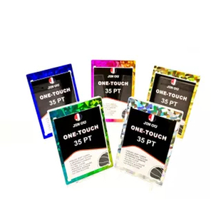 35PT彩色卡砖防UV覆膜吸磁碎冰炫彩卡砖小卡专辑拍立得球星卡收纳