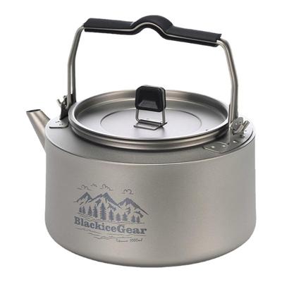 黑冰户外露营纯钛烧水壶