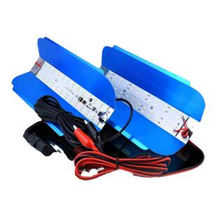 12V电瓶灯高亮夜市灯摆摊低压灯48V60V直流电瓶车灯36V船灯