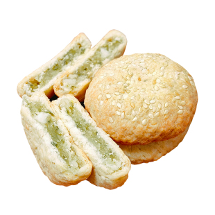 麻粩伯福建特产传统糕点下午茶肉饼素饼独立包装送长辈伴手礼