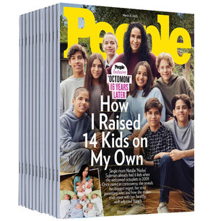 【单期可选】People 人物周刊 2023/24/25年 美国电影电视明星娱乐杂志 英语英文期刊