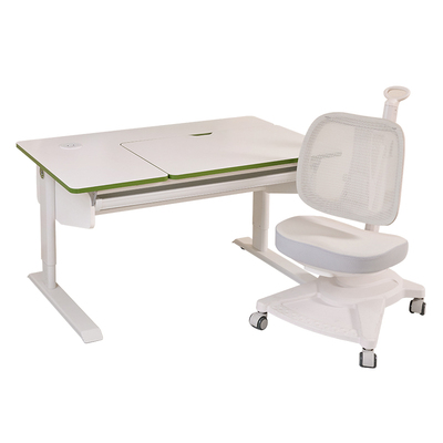 拉特丽实木升降儿童实木学习桌