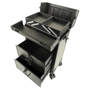 铝合金拉杆行李化妆箱专业跟妆师美甲美发纹绣工具箱2022新款外出