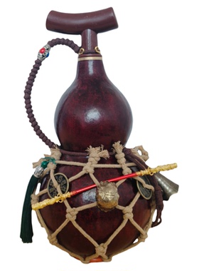 天命人酒葫芦装酒装热水葫芦水壶水杯酒壶摆件送朋友送礼佳品道具