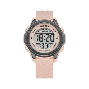 迪士尼手表电子表女款学生运动数字显示2026正流行初高中儿童女孩