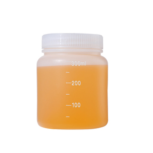 大口瓶刻度样品取样500/1000ml毫升聚乙烯塑料瓶密封试剂pe分装瓶