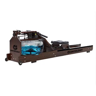 英国ONTOLOGY商用水阻划船机家用健身房实木质划船器艇折叠纸牌屋