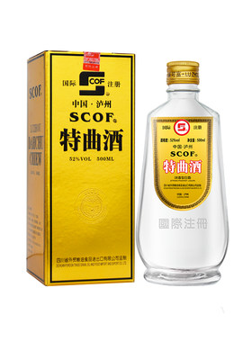 施可富特曲浓香型白酒52度500ml