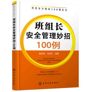 班组安全建设100例丛书 班组长安全管理妙招100例 班组安全建设应用书籍 班组安全管理引导书籍